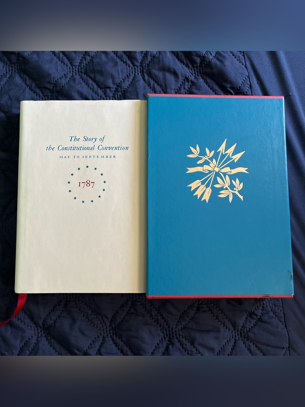 Miracle at Philadelphia Constitutional Convention by Catherine Bowen 1986 HB